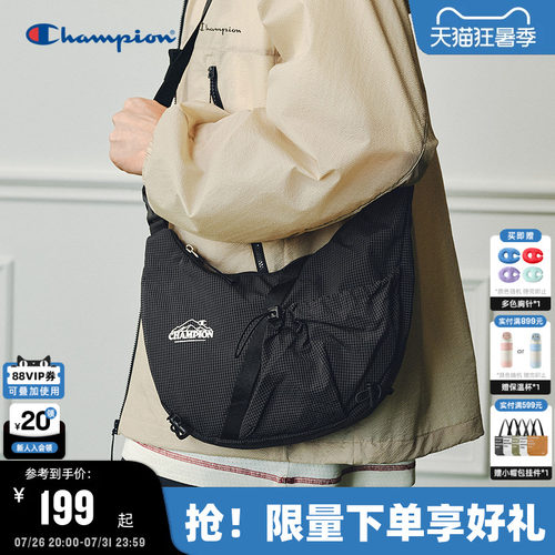 Champion冠军轻量化户外单肩包