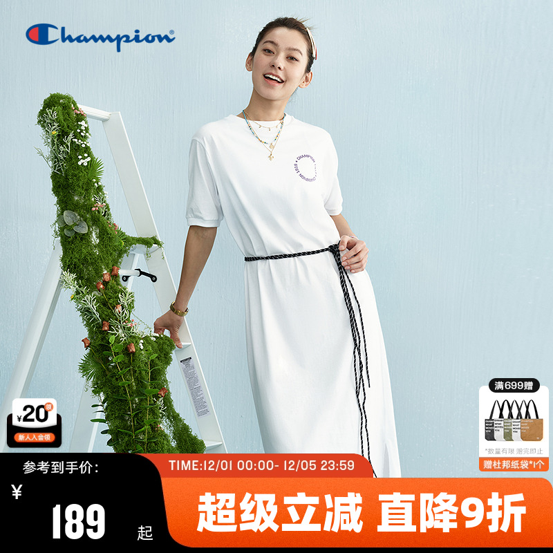 Champion冠军中长款连衣裙