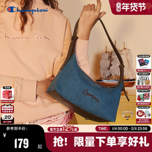 Champion冠军腋下法棍包26春季新款女小巧百搭单肩包简约通勤背包