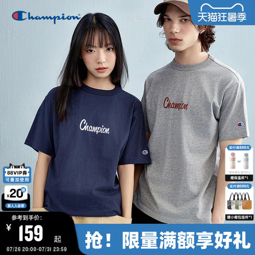 Champion冠军短袖男女同款
