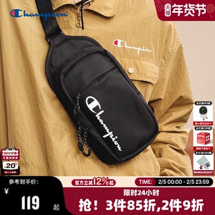Champion冠军胸包男美式运动情侣腰包小肩包25秋冬新款挎包女休闲