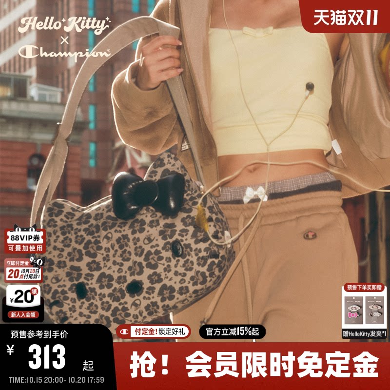 【预售】Champion X Hello Kitty联名冠军26秋季新款大头包情侣