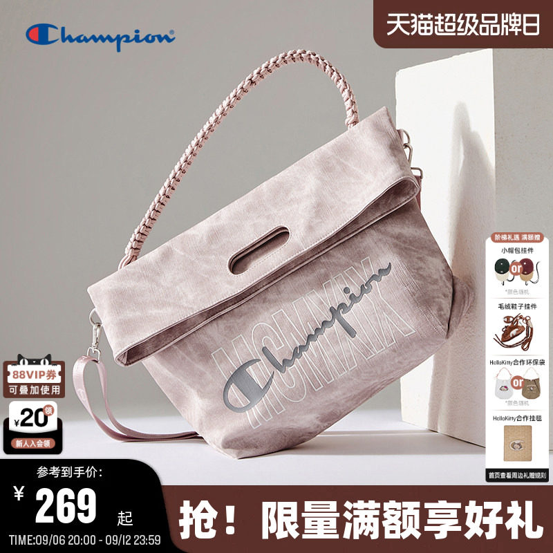 Champion冠军大容量单肩包图片