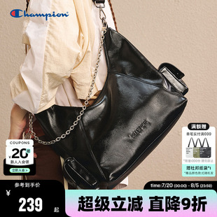 Champion冠軍單肩包女2025秋季 機車包男情侶休閑鏈條斜挎包 新款