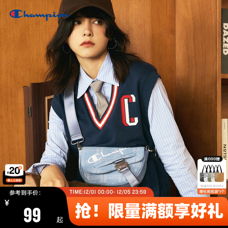 Champion冠军马鞍包单肩包男女