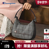 Champion冠军单肩包26春季 高级腋下包复古格纹手提包 法式 新款 女款