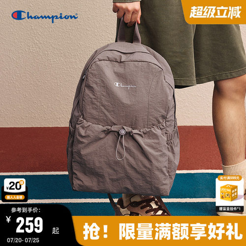 Champion冠军情侣休闲双肩包