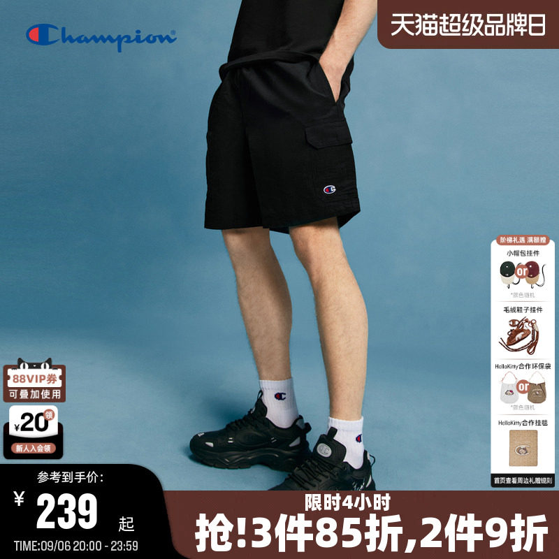 Champion冠军工装休闲短裤图片