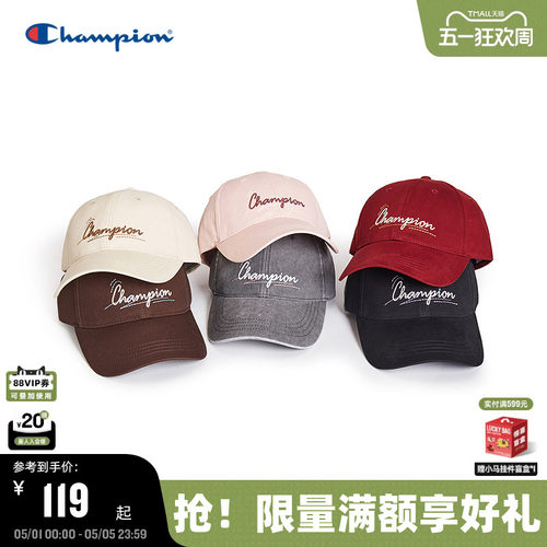 Champion冠军美式复古鸭舌帽