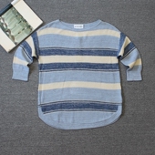 齐下副线 撤柜 乐福佬仁 女装 棉麻圆领针织衫 shitoday