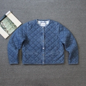 女装 菱格 八只蛤蟆 夹棉夹克外套 D12 shi today