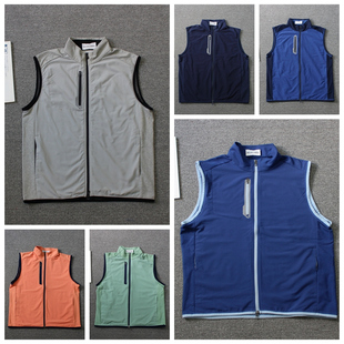 胸前拉链 today 薄款 shi F15 立领针织马甲外套we 乐福佬仁男装