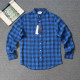 乐福佬仁齐下副线 衬衫 格子长袖 shitoday 男装