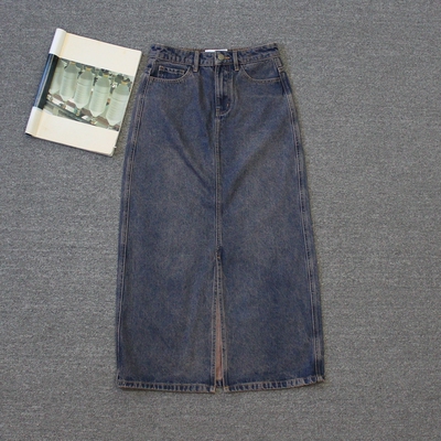 澳洲牛仔 样板 女装 长款半裙 we shitoday