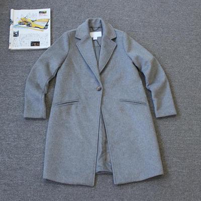 奢女装 极简一粒扣西装领羊毛毛呢大衣外套we shi today 69