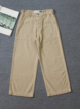 复古 大爱 急品工装  乐福佬仁 女装直筒休闲裤 T1 we shi today