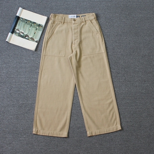 复古 大爱 急品工装  乐福佬仁 女装直筒休闲裤 T1 we shi today