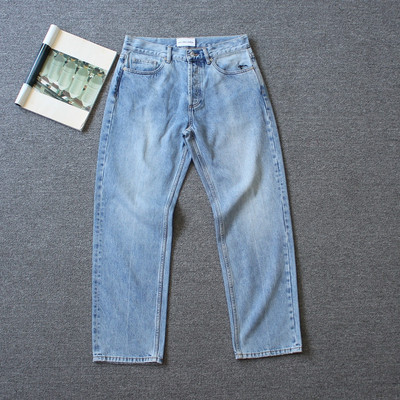 美系潮牌A*D  复古水洗  男装直筒牛仔裤  F15  we shi today