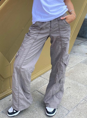 Low Waisted Y2K Grunge Baggy Jeans Harajuku Cargo Pants Stre