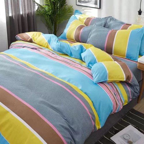 bedding bed sheet set quilt duvet cover pillow case student