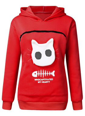 3XL winter women hooded sweatshirts Pouch Hood Pullover卫衣