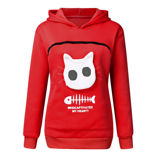 3XL winter women hooded sweatshirts Pouch Hood Pullover卫衣