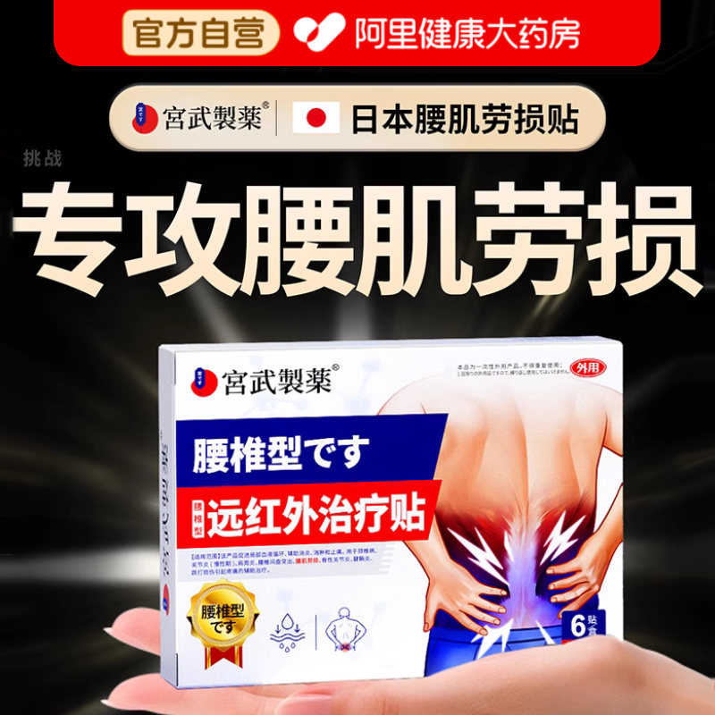 【阿里健康】腰肌劳损治疗贴