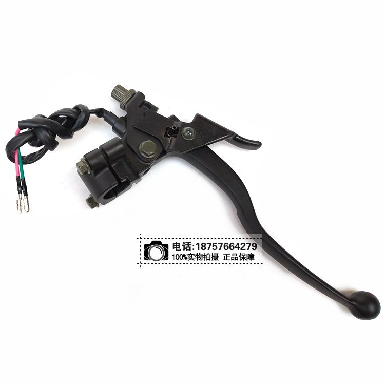 沙滩车配件龙鼎大悍马沙滩车鼓刹刹车把 一拖二刹车线刹把驻刹把