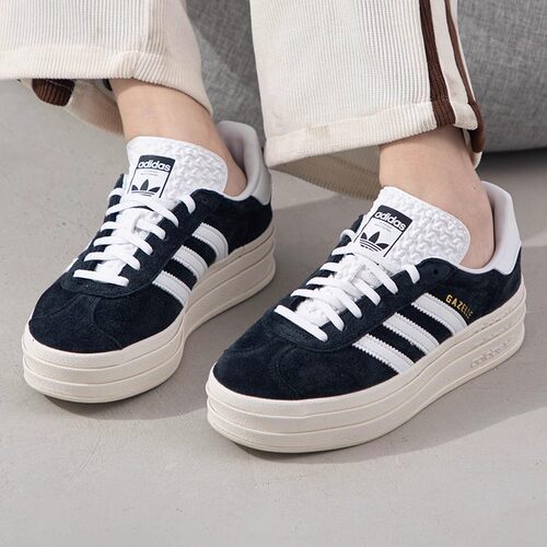 阿迪达斯三叶草女鞋GAZELLE BOLD厚底增高休闲板鞋HQ6912 ID7056
