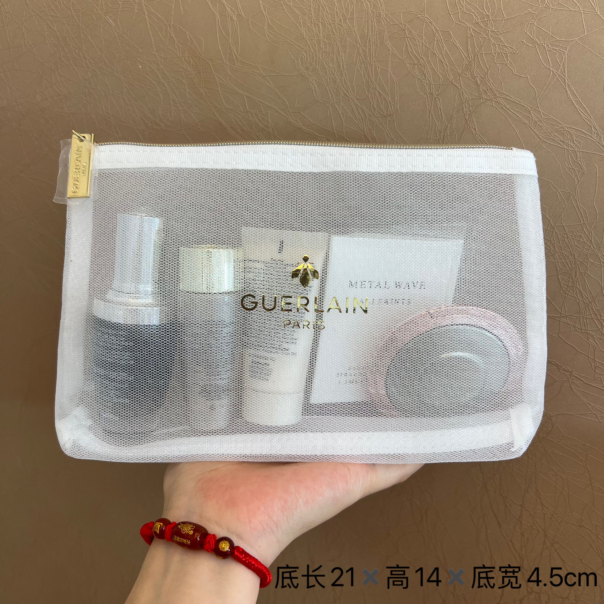 网纱中国手拿包娇兰收纳