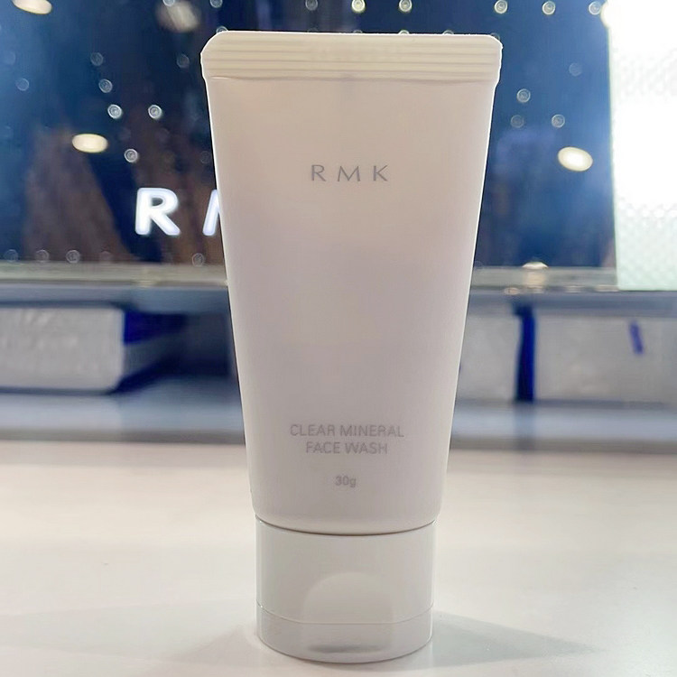 专柜小样 RMK新品洗面奶透亮矿物洁面霜深层清洁泡沫丰富 30g