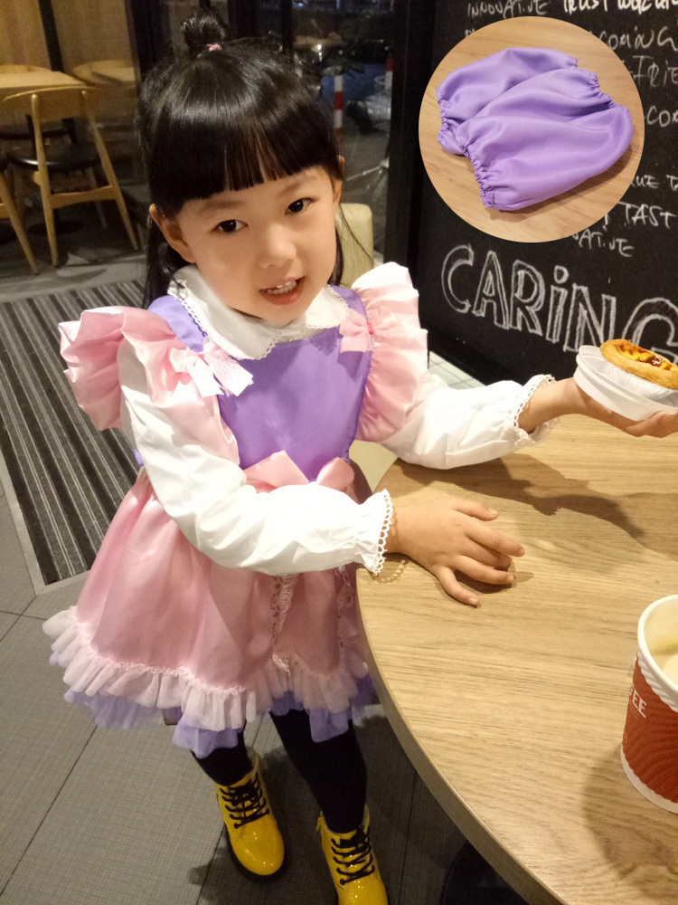 公主罩衣防水可套羽绒服公主