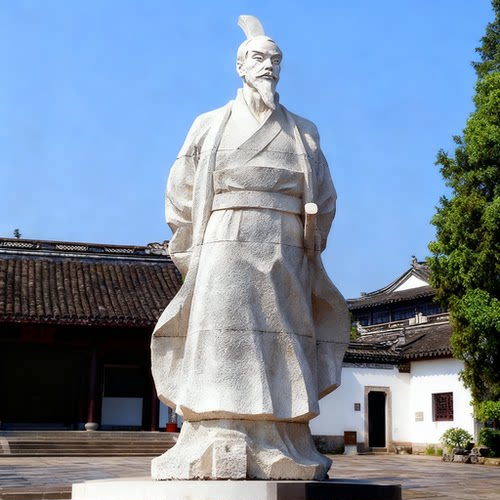 人物雕塑户外景观艺术大理石定制