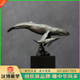铸铜仿真动物雕塑玻璃钢鲸鱼摆件户外大型城市海边景区景观小品