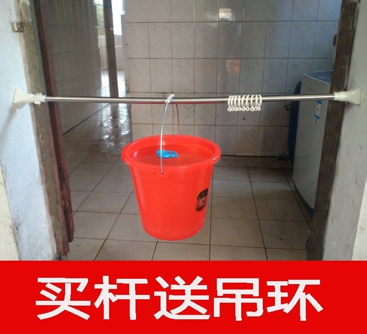窗户收缩干衬衣干金属伸缩杆撑门帘11-08新券