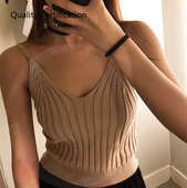 Fitness Solid Clothing Tops Ladies Color Slim