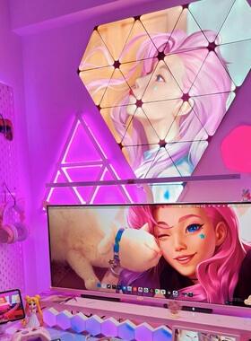 nanolea奇光板智能Cololigh电竞WIFI量子灯RGB蜂窝灯氛围灯