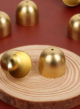 拉丝抛光 28mm风铃铛背篓铃铛碰碰铃喇叭铃民族风铃配件