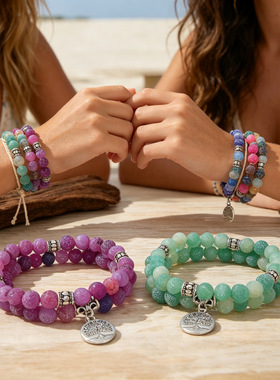 European American new style beaded bracelet for ladies女手链
