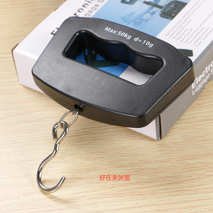 50Kg/10g LCD Digital Hanging Luggage Weight Hook Scale 厨房/烹饪用具 手提秤/挂秤 原图主图