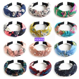 Headwear European elegant popular lady headband broadside