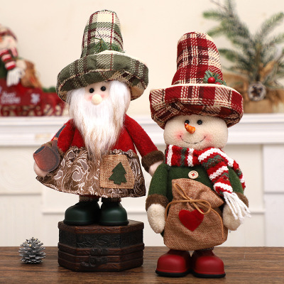Christmas decoration apron figurines and ornaments圣诞节摆件
