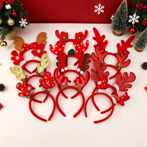 Christmas children and adults party headband圣诞节装饰发箍