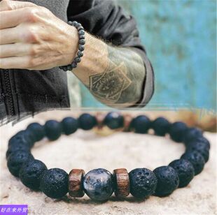 hot selling Popularity beaded bracelet male atmosphere 手链