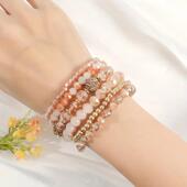 style bracelet Feng Bohemian Shui crystal for girls女士手链