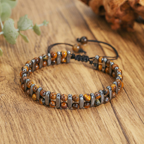 Cross-border best-selling woven bracelet for men跨境男生手链