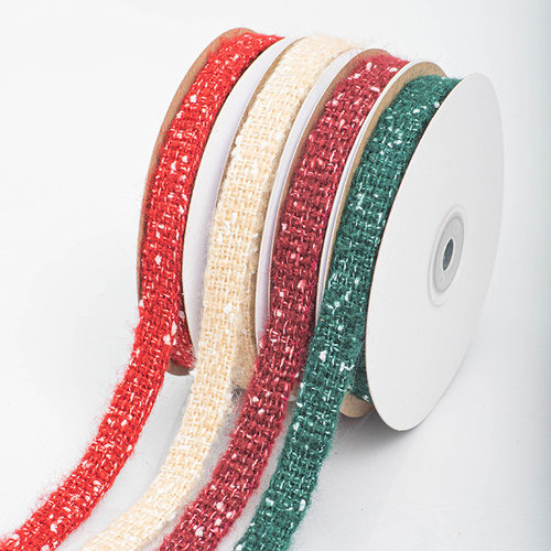 Christmas tree ribbon gift box decoration ribbon wreath丝带
