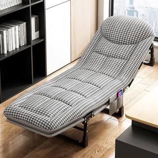 折叠床午睡躺椅办公室午休神器简易单人床成人便携小床加固陪护床