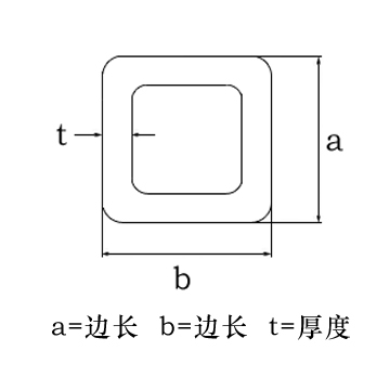 方管方4铁B接管*6方管方钢热镀镀锌J方管4*8镀锌管焊管镀锌