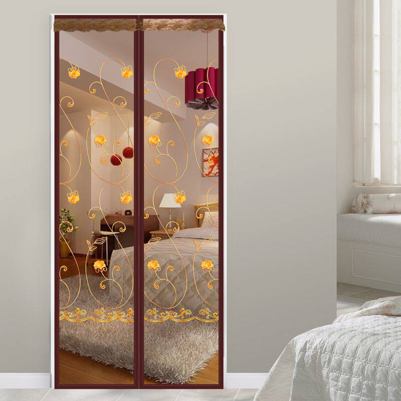 纱窗门帘磁性防蚊加密防尘魔术贴夏季卧室纱门沙网纱免打孔自粘型